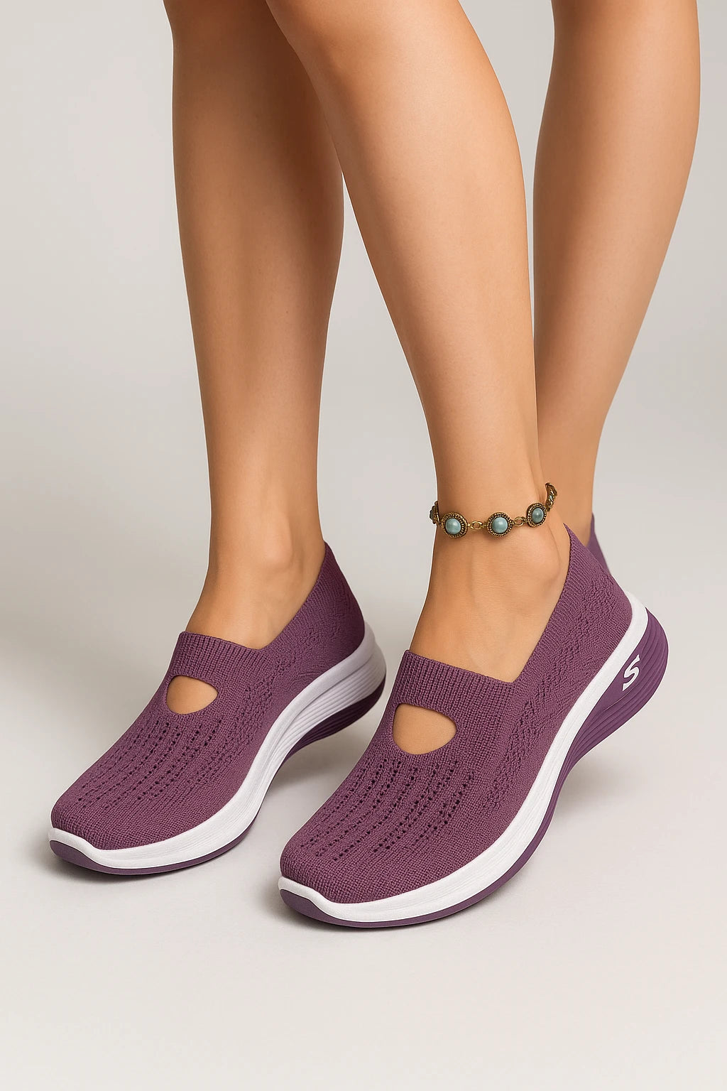 Womens Everyday Orthopedic Slip-On Shoe with Ergonomic Fit and Non-Slip Sole - Image 7
