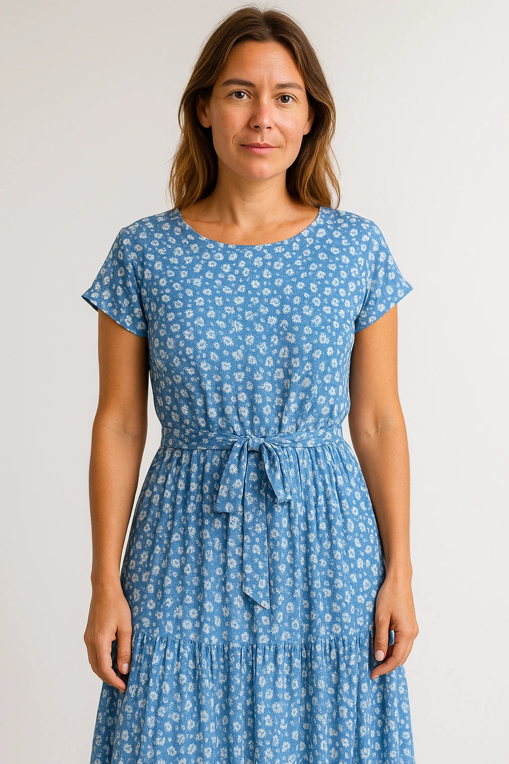 Womens Summer Dress with Regular Fit – Elegant Floral Design for Casual Outings - Image 6