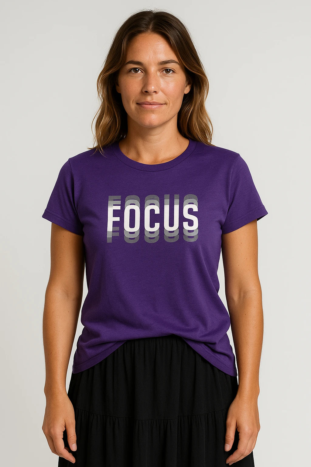 Womens Casual Graphic Print T-Shirt with Relaxed Fit and Versatile Styling - Image 6