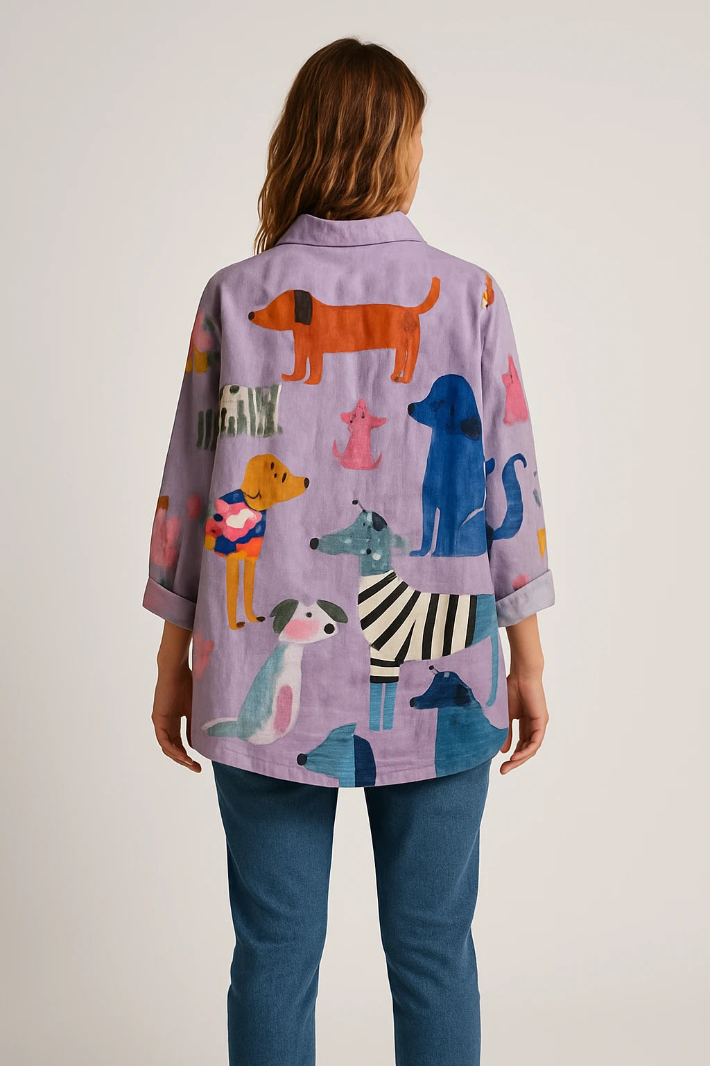 Womens Summer Top with Creative Design and Breathable Fit for Casual Occasions - Image 3