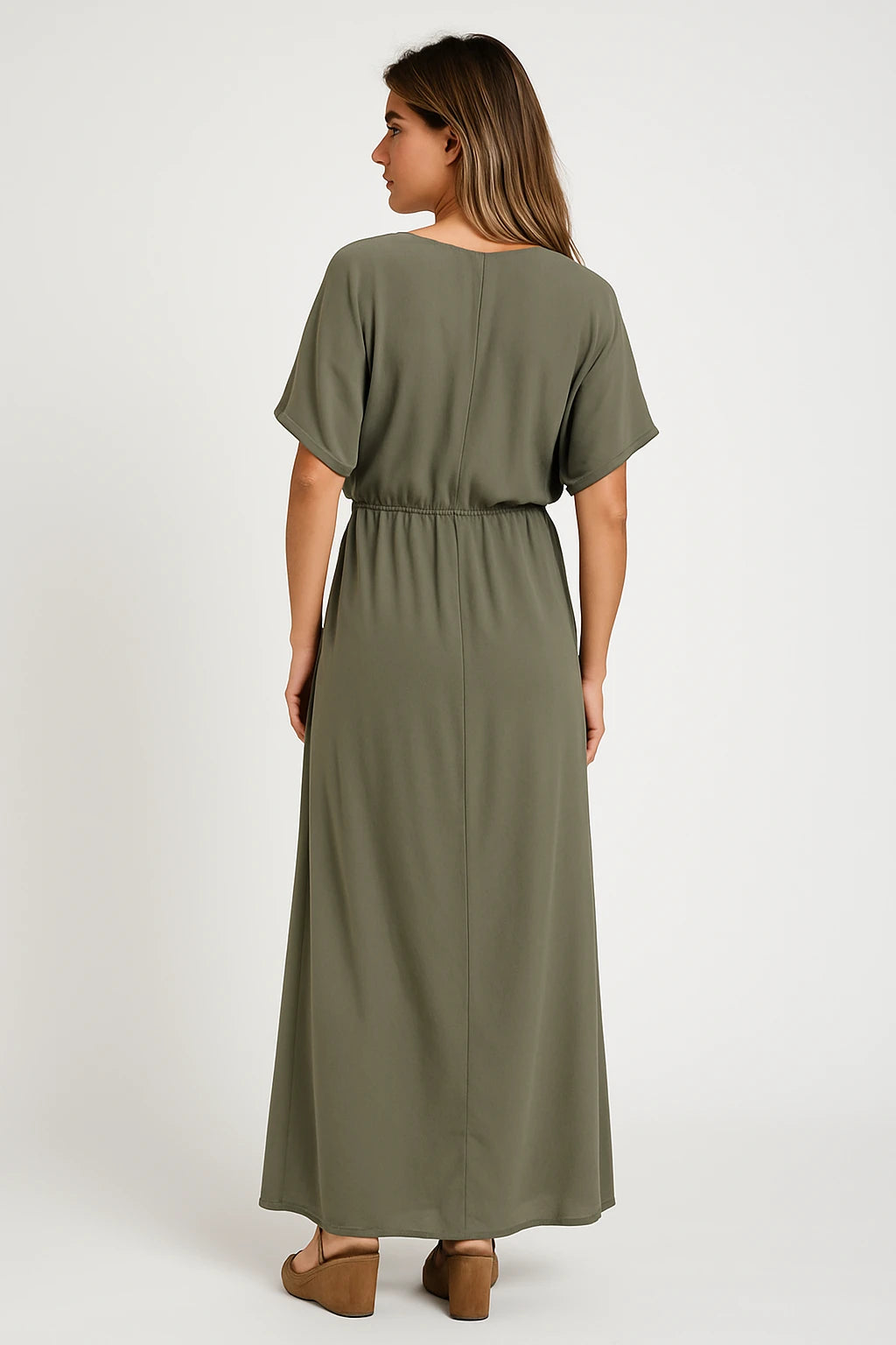 Womens Spring Dress – Ruffle Hem – Flattering Fit – Effortless Style – Perfect for Warm Days - Image 3