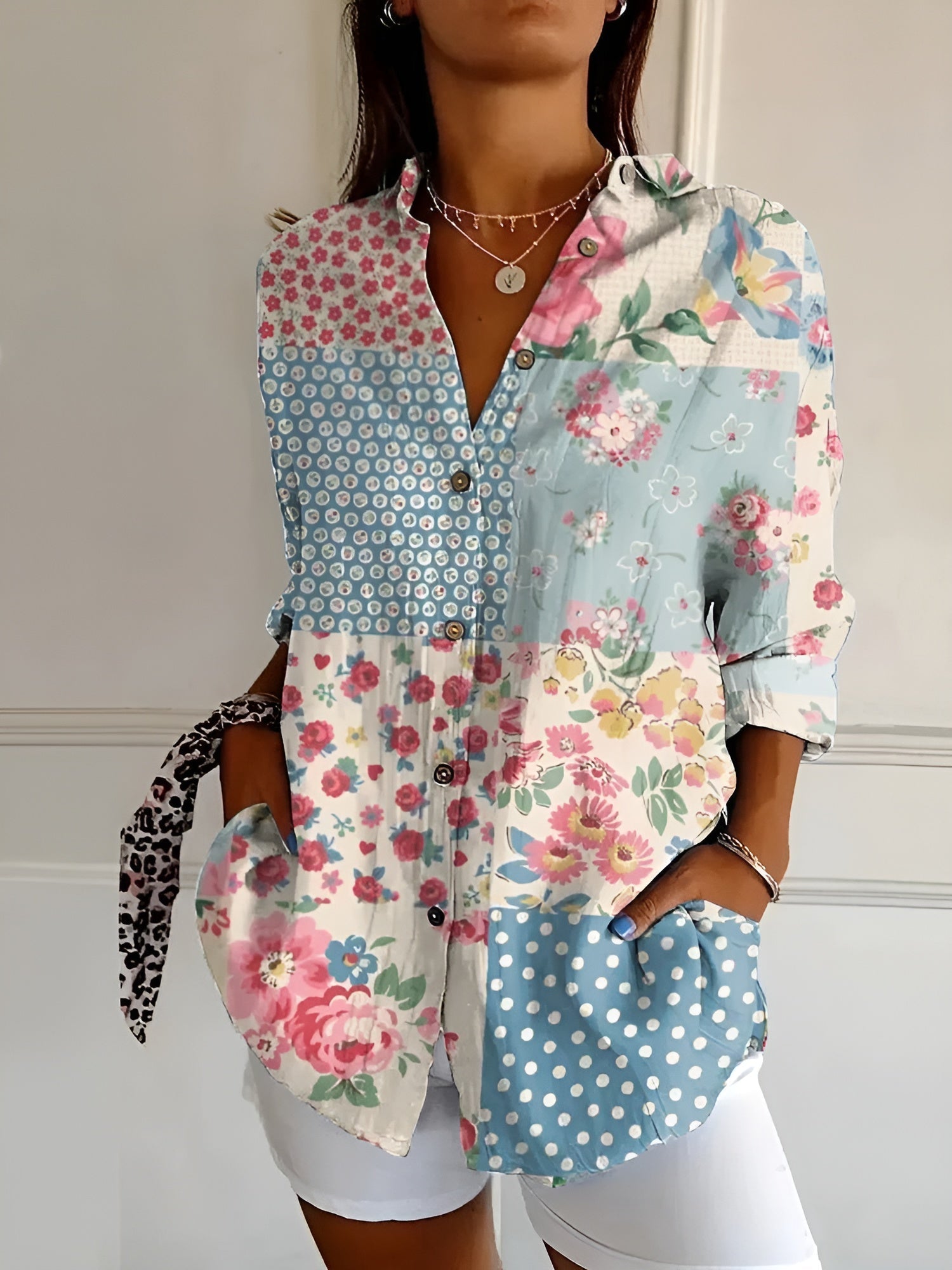 Stylish Button Down Shirt for Women | Long Sleeve