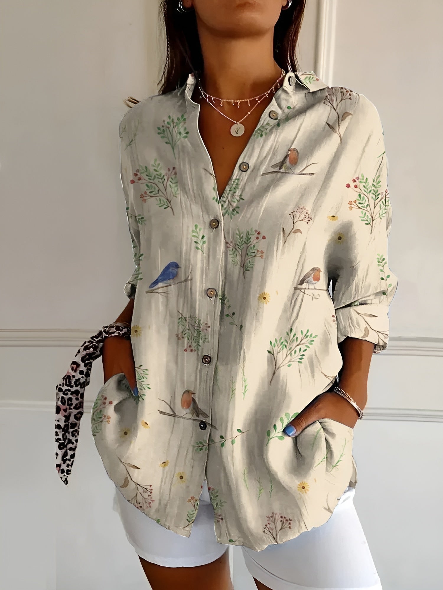 Stylish Button Down Shirt for Women | Long Sleeve